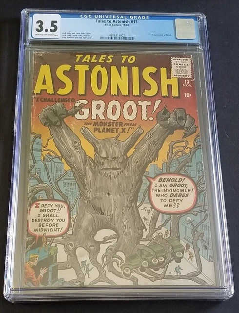 Tales To  Astonish #13 • Cgc 3.5 • 1St  Groot • Guardians Of Galaxy• Needs Press