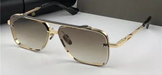 Dita March-Six Gold/Brown 64/12 Sunglass Frame/With case
