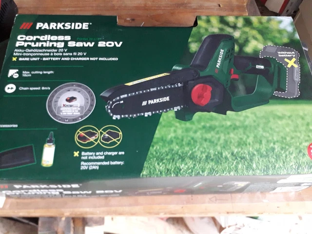 MINI MOTOSEGA BATTERIA 20V PARKSIDE PGHSA 20-Li B1 EUR 90,00 - PicClick IT