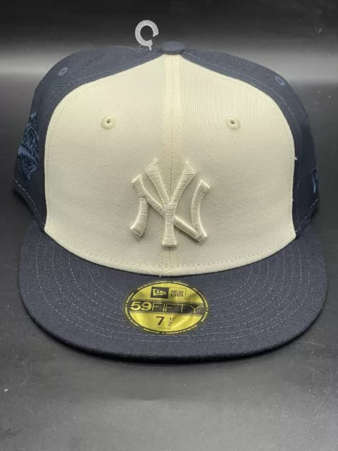 New Era New York Yankees Tonal 2-Tone 59Fifty Men's Fitted Hat Beige-N –  Sports Plaza NY