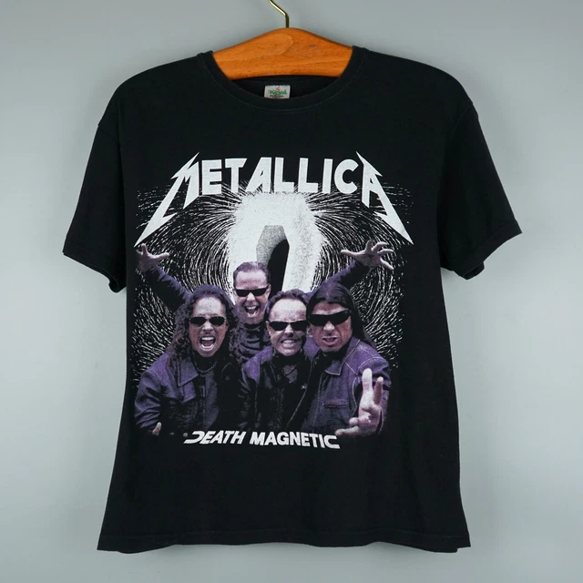 T-shirt Vintage 2010 Metallica Death Magnetic Tour
