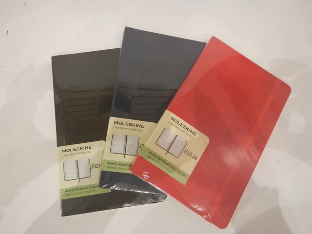 Moleskine : Agenda Sett.le 18 Mesi Large Soft 13X21 Cm Sett.le+Note Vari Colori