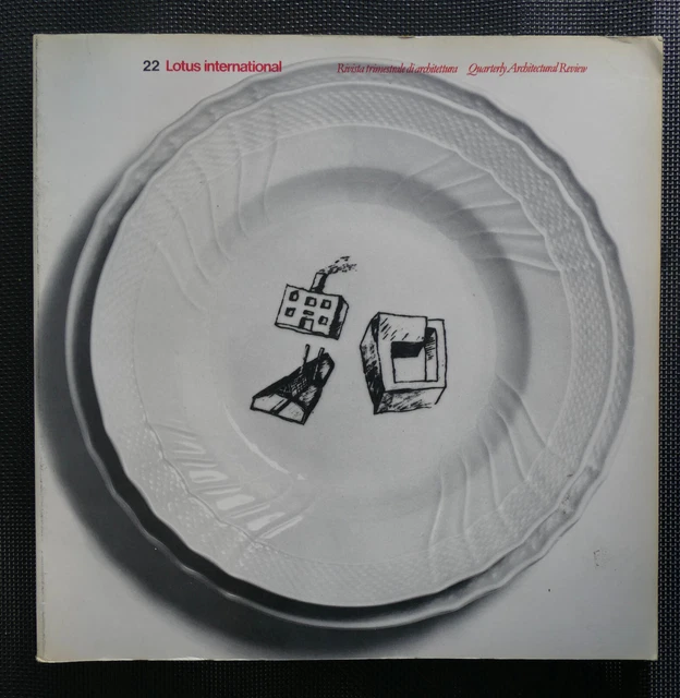 LOTUS INTERNATIONAL NO 22 Année 1979 italian Architecture Magazine