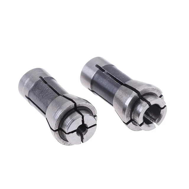 Collet de remplacement de mandrin de gravure robuste 3 mm/6 mm 2 pièces pour me