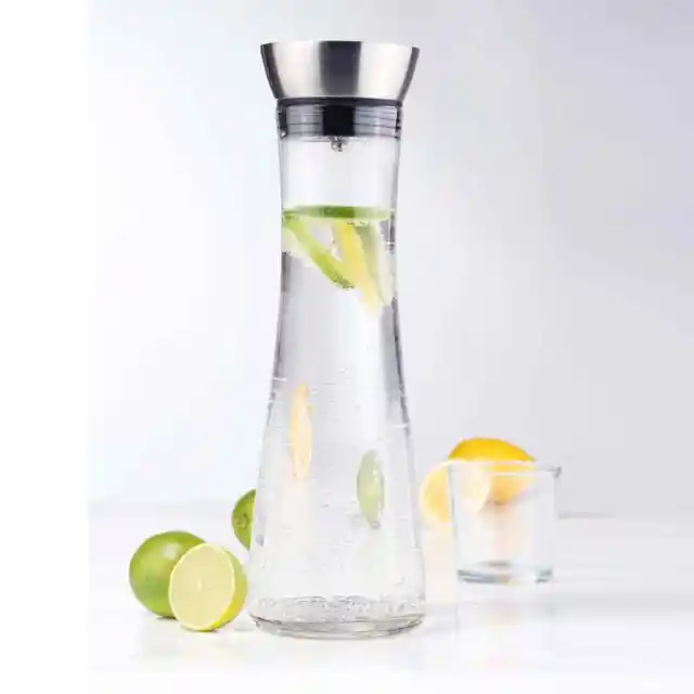 Decantador de agua con boquilla transparente 1,2 L HI vidaXL