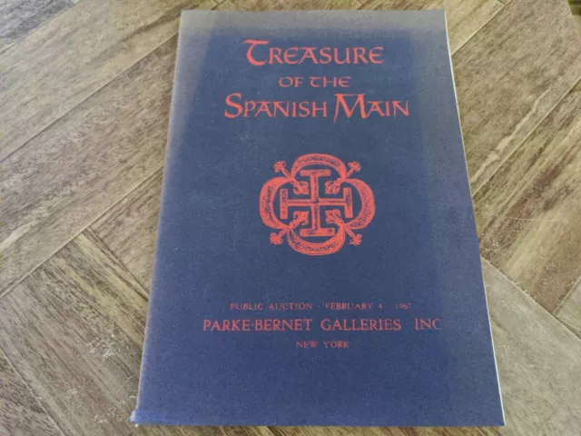 Treasure of the Spanish Main, Parke-Bernet 1967, Treasure Auction Catalog