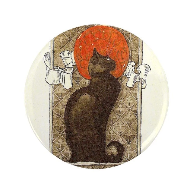 CafePress Steilen_Chatnoirred 3.5 Button 3.5" Button (1059358626)