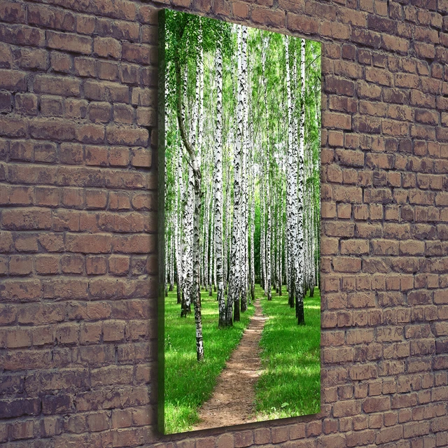 Tulup Tableau Sur Toile Image Imprimé 70x140 - Fond en bois
