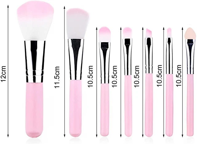 Set Di Pennelli Professionali Per Trucco, 7 Pezzi 2