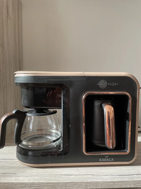 Karaca Kaffeemaschine für Filterkaffee und türkischen Kaffee