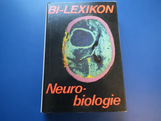 Lexikon Neurobiologie, Nervensystem, Neurologie, Neurowissenschaften, DDR 1988