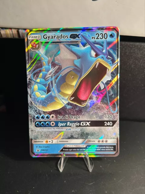 Pokemon Card Gyarados GX SM212 Destino Sfuggente Full Art Ita Mint