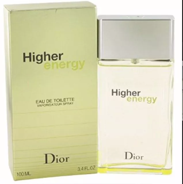 Higher Energy  by Dior 3.3 3.4 Oz 100 Ml Eau De Toilette EDT Spray For Men /