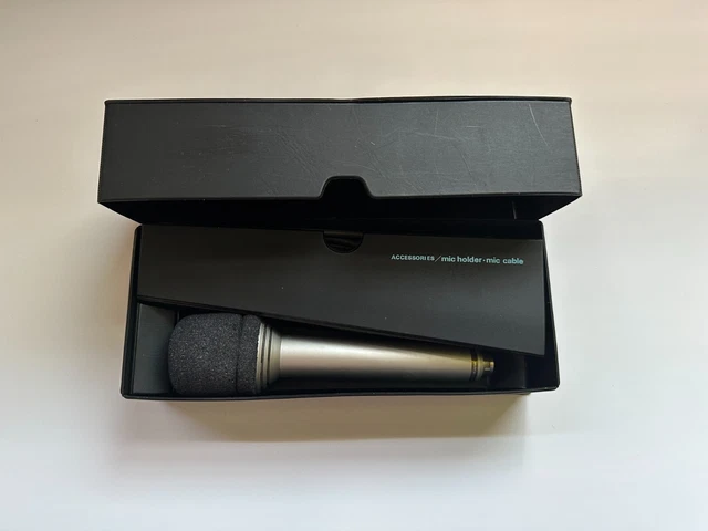 VINTAGE SONY ECM-250 Electret Condenser Microphone Made in Japan EUC ...