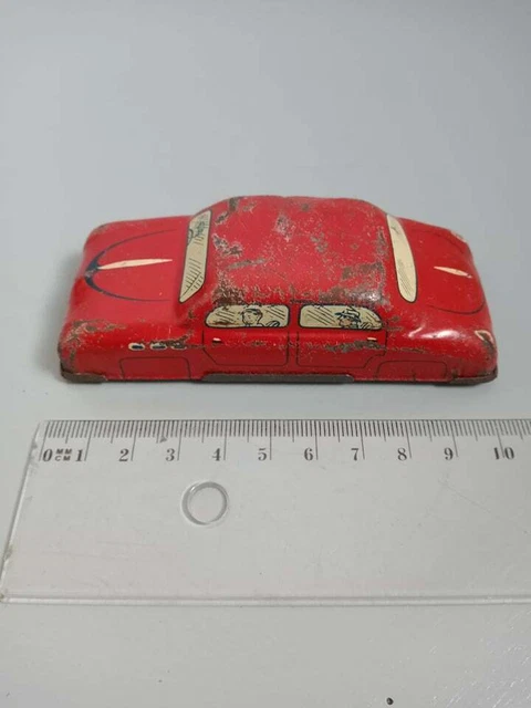 Voiture Ancienne JYESA Spain N°282 - Tôle Peinte Mécanique - Tin Toy - Occasion