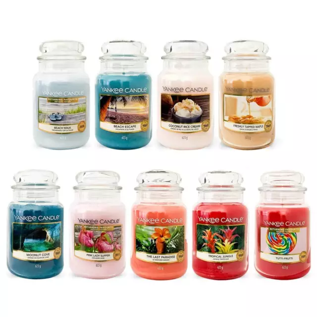 3x Yankee Candle Housewarmer Large Jar Premium Duftkerzen MIX-Paket (3x623g)