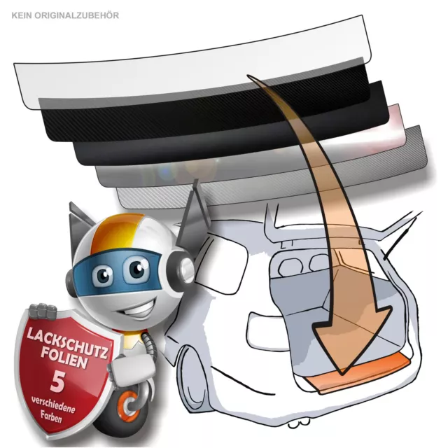 Ladekantenschutz und Lackschutzfolie passend für VW Golf - (VIII) , ab BJ  2019