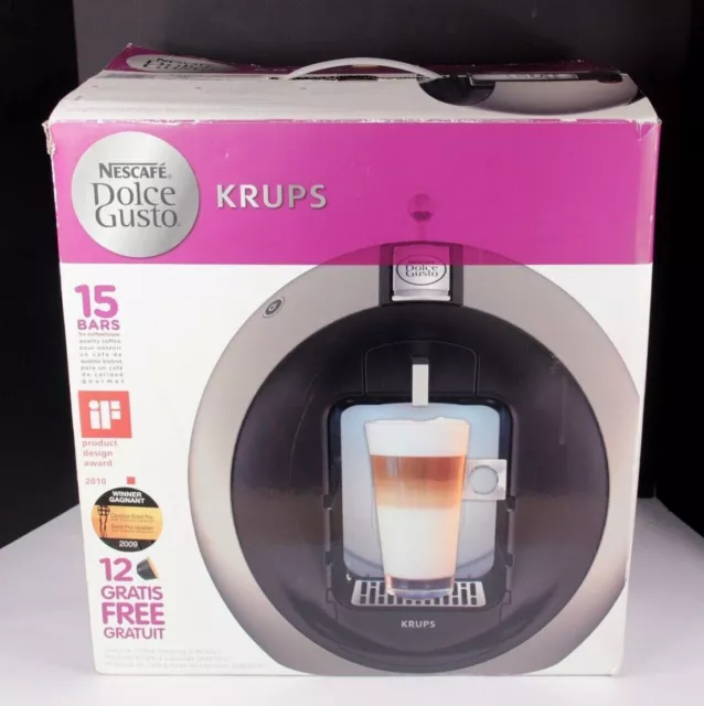 Nescafe KRUPS Dolce Gusto KP500950 Circolo Espresso Coffee Machine Titanium NIOB