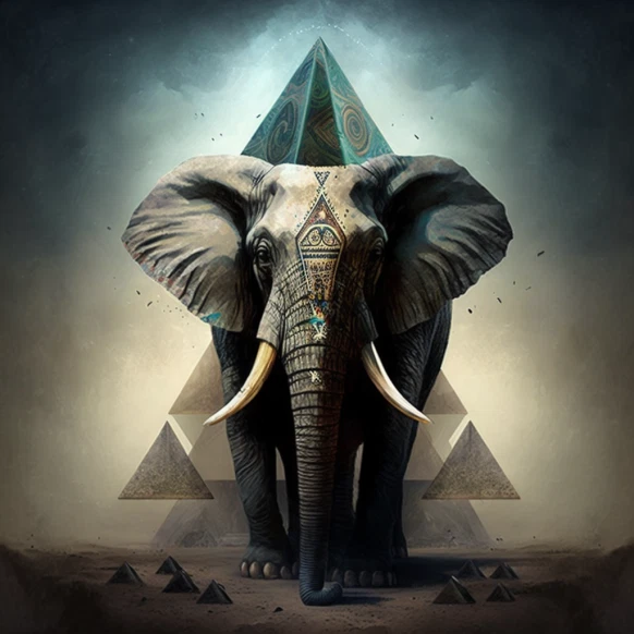 NFT Elephant Digital Art #2