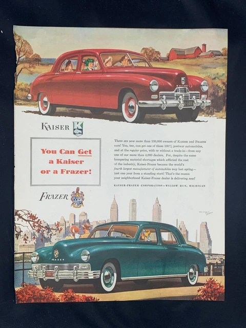 Magazine Ad* - 1947 - Kaiser-Frazer - (#7)