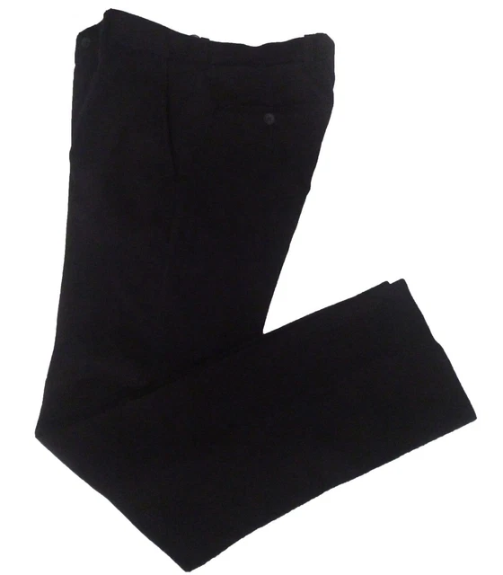 Previsione pantaloni di velluto a coste da uomo, neri, taglia 46 - 2XL