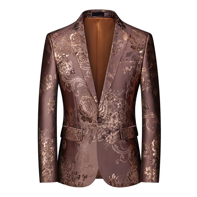Veste Homme Réversible Paillettes - Costume Blazer Déguisement - Taille M - Neuf Avec étiquettes