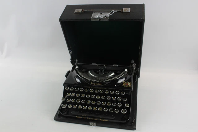 Antique ROYAL BARLOCK - Exquisite Eye Catching Typewriter - Original  Condition