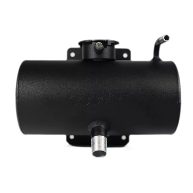 OBP Motorsport Dark Matter (Matt Black) 2L Water Header Tank - Horizontal