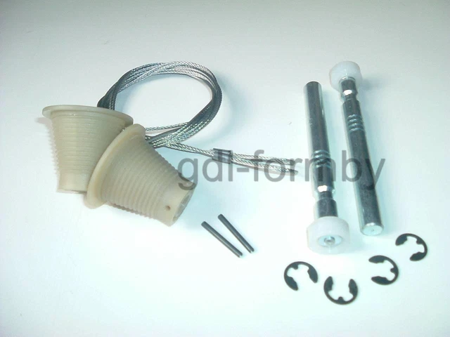 KING Garaje Conos y Cables Husillos Rodillo KIT DE REPARACIÓN Repuestos para Puerta de Garaje