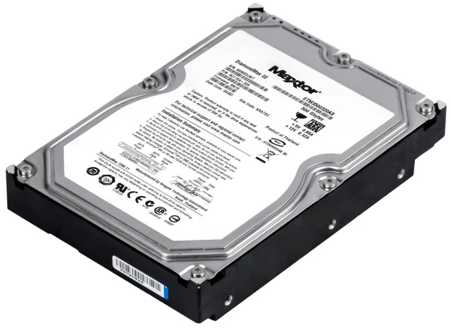 Disque Dur Interne Maxtor 200GB DiamondMax 10 - 7200 RPM SATA - 3.5 Pouces - Neuf