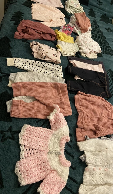 baby girl clothes 0-3 months bundle