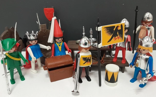 Playmobil System 1976 Knight Starter Set - NRFB - Vintage Allemagne - Figurines Chevaliers Médiévaux