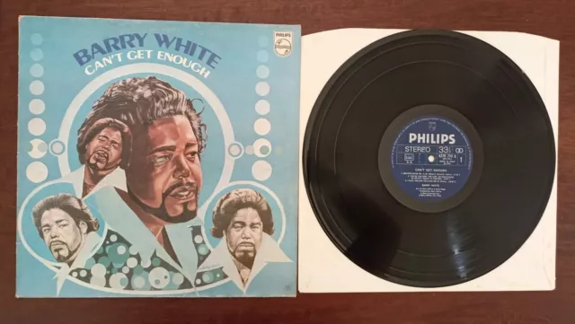 321 Lp Barry White - Can't Get Enough 1974 6370 210 A  Italy Vg+Vg+ Cvvas