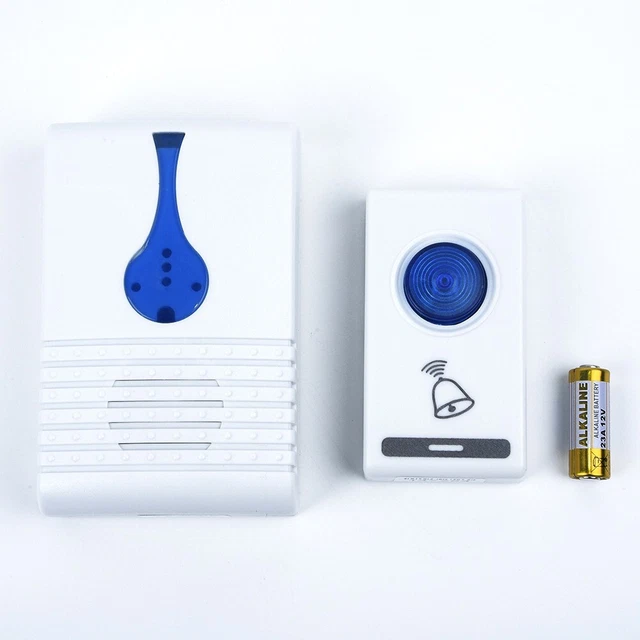 1xLED Wireless Suoneria Campanello & Wireles Telecomando 32 Tune Songs