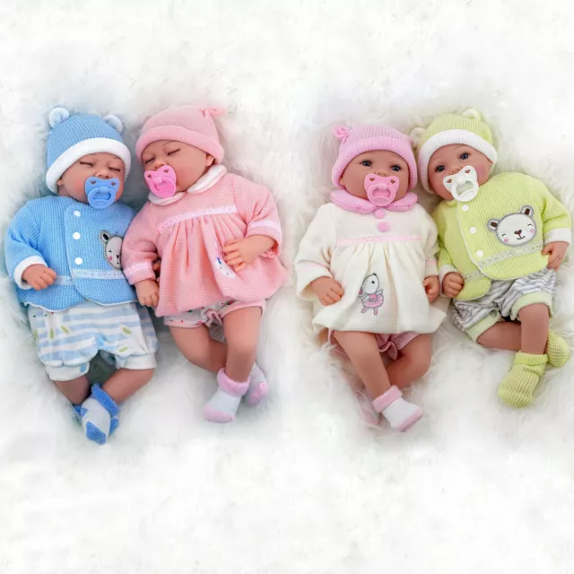 20" Realistic Reborn Handmade Sleeping or Open Eyes Baby Girl / Boy Doll