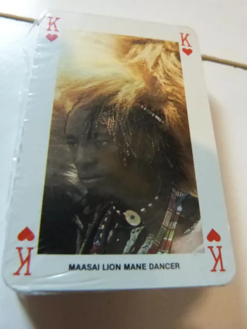 jeu de cartes  , thème afrique  (fig)