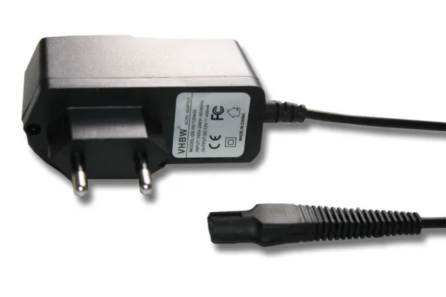 Mains adapter for Braun 190, Rasierer Series 3 300, 320, 330, 340