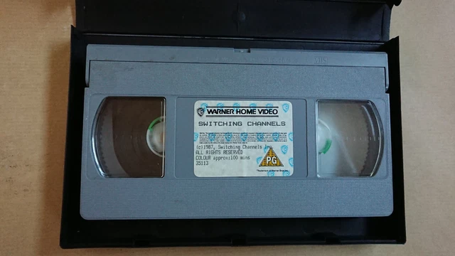 SWITCHING CHANNELS 1980'S Rare VHS Big Box Rental Version (Warner Home ...