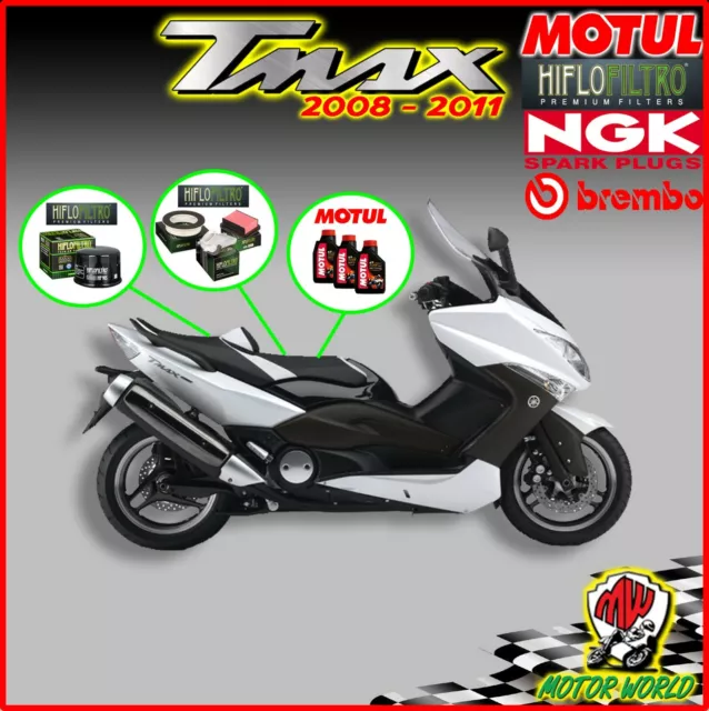 Set Entretien Complet Huile Motul Filtres Air Huile Yamaha XP T-Max 500 2011