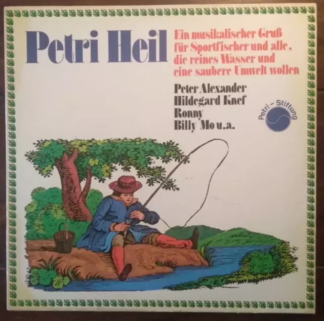 PETER ALEXANDER+HILDEGARD KNEF u.v.a. – Petri Heil   LP     Petri-Stiftung