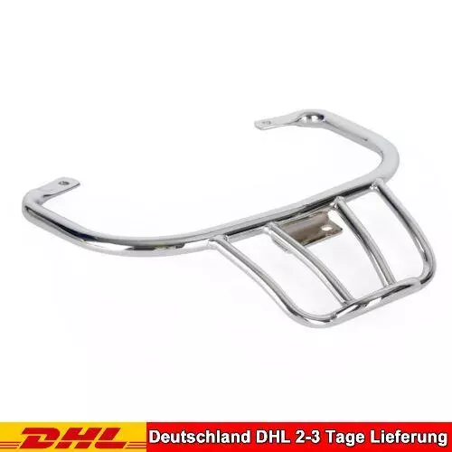 Gepäckträger hinten chrom mit Haltegriff für Vespa GT,GTL,GTV,GTS,Super,HPE