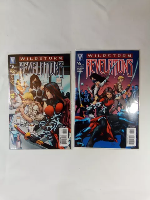 Lot Of 2 Wildstorm Revelations Comics Issues 3 And 4