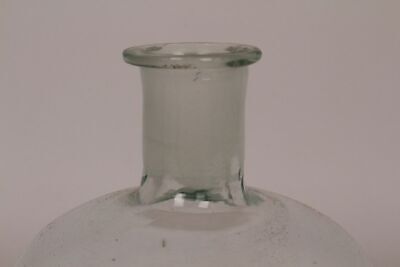 Apotheker Flasche Medizin Glas klar Acid. Acetic. Glaciale alt ohne Korken 3