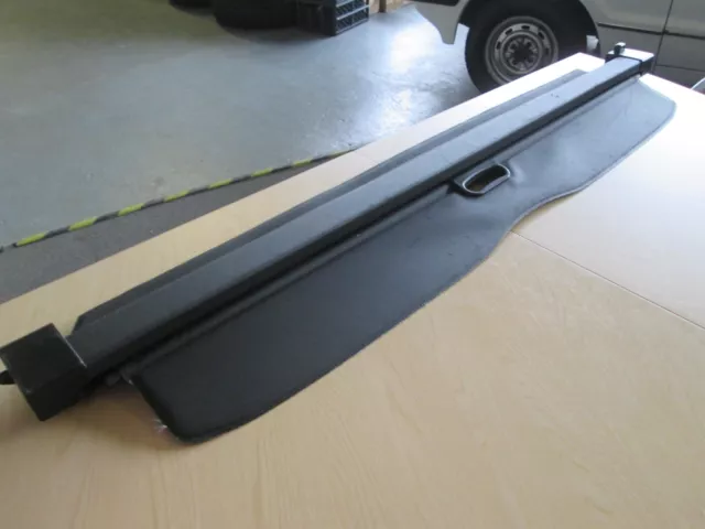 Used Genuine Bmw X5 E53 2000-2006 Retractable Parcel Shelf Load Cover BLACK..