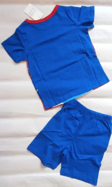 Bnwt Boys Paw Patrol Cotton Pyjamas Sleepwear Size 2-6 2