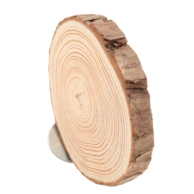 Piatto In Legno Naturale Per Gabbia Uccelli Pappagalli Bitin HB0 DB3