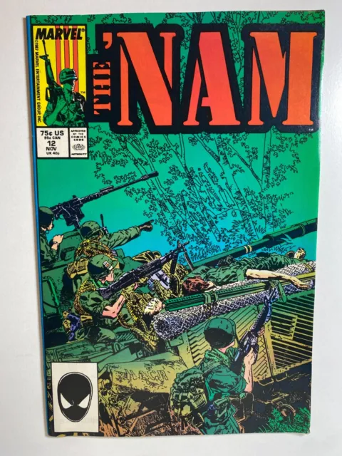 Marvel Comics The 'Nam Vol.1 #12 (1987) Nm Comic