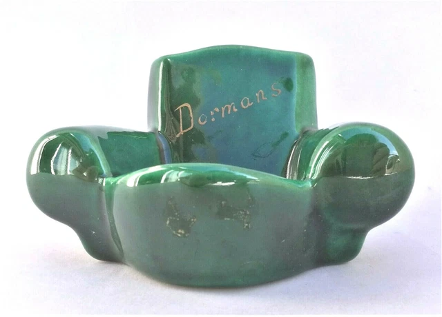 Cendrier Vintage En Majolique - Società Ceramica Di Bollate - Milan - Très Bon état