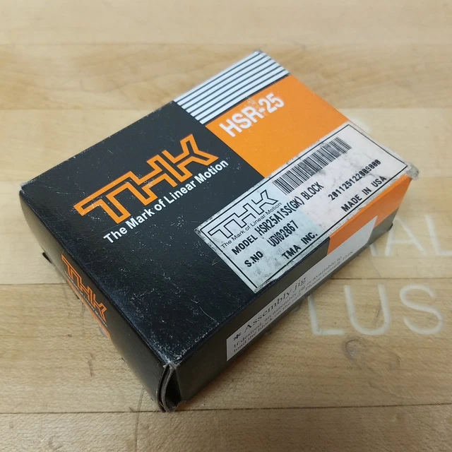 THK HSR25A1SS(GK) BLOCK Bearing - NEW