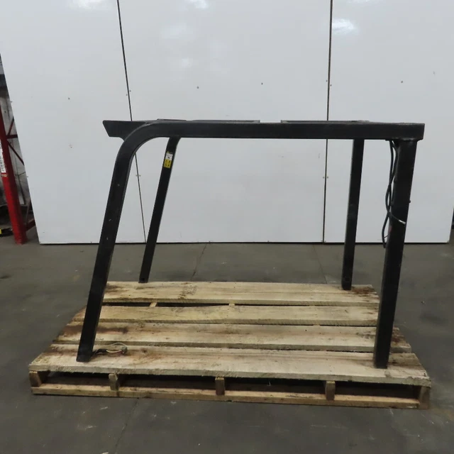 Caterpillar Electric Forklift Overhead Guard Rack Removed from a 2EC30